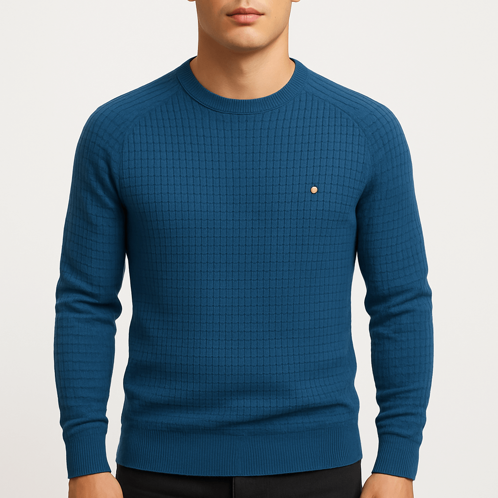 LUXEOUTFIT | Textured Knit Jumper