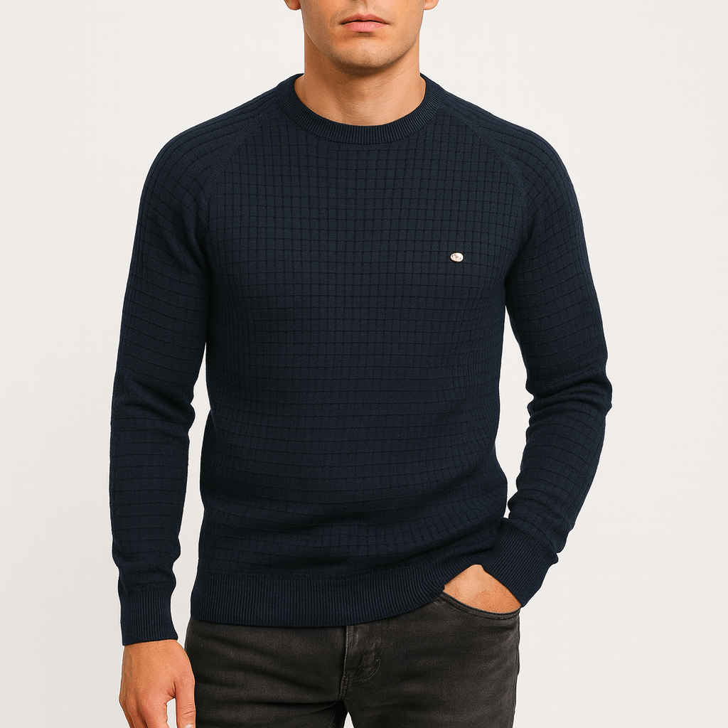LUXEOUTFIT | Textured Knit Jumper