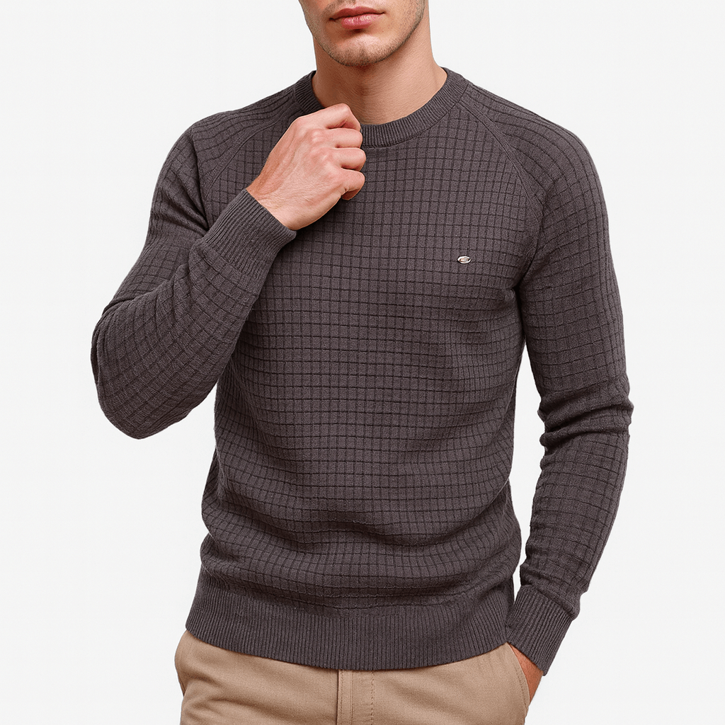 LUXEOUTFIT | Textured Knit Jumper