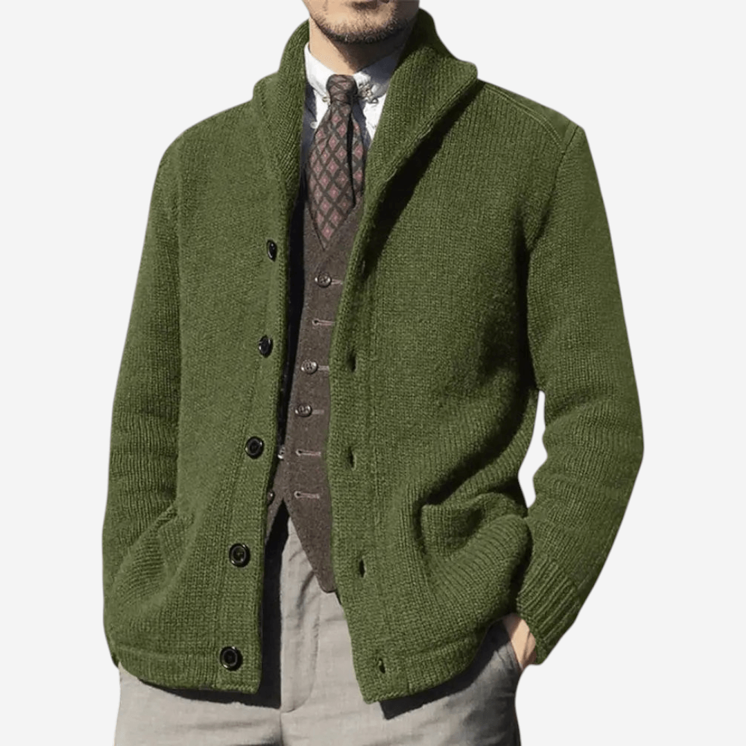 LUXEOUTFIT | Wool Knit Cardigan