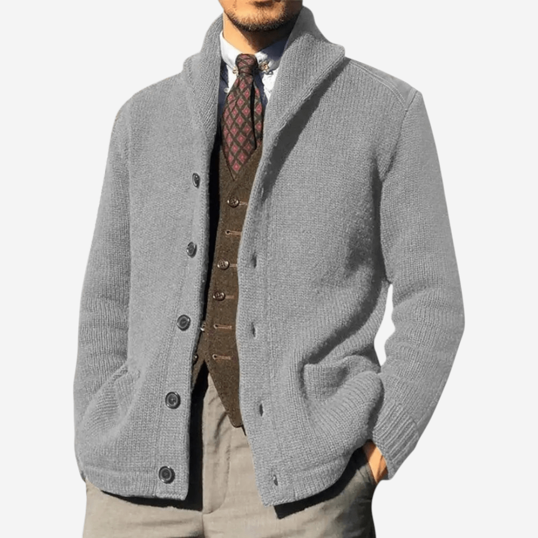LUXEOUTFIT | Wool Knit Cardigan