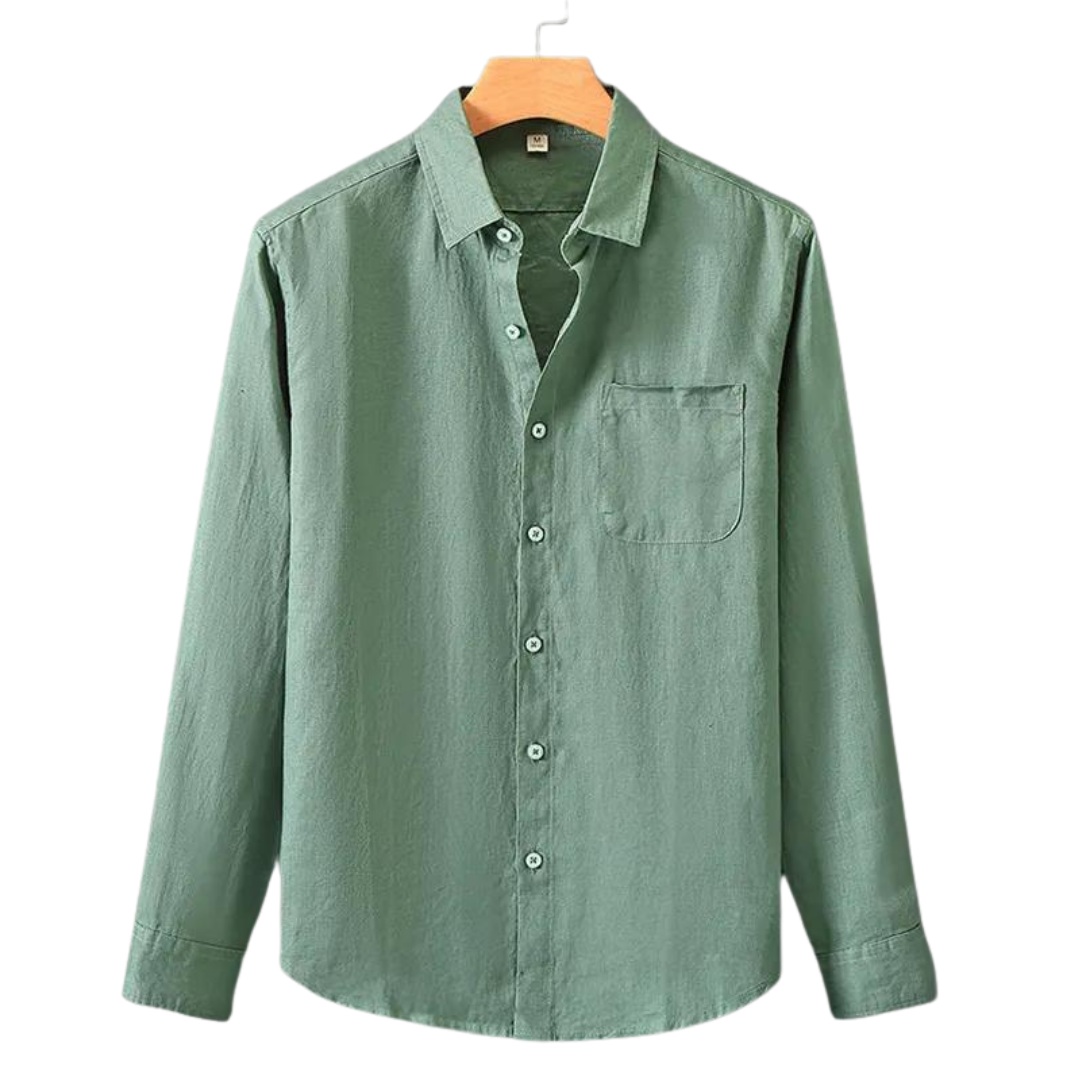 Men's Premium Linen Shirt for Casual and Formal Wear Luxeoutfit