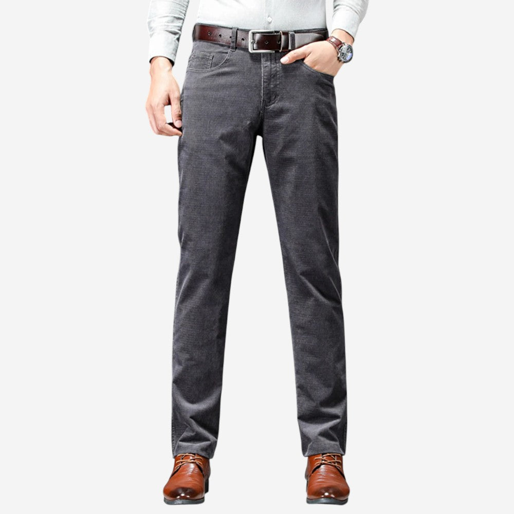 LUXEOUTFIT | Work Slim Trousers