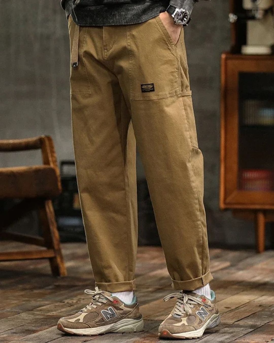 LUXEOUTFIT VINTAGE CARGO PANTS