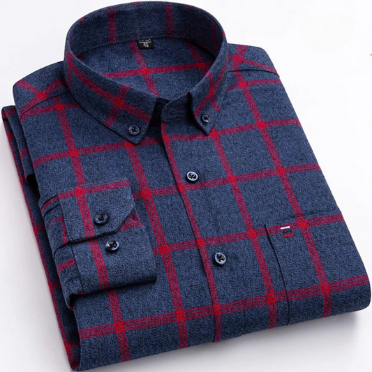 Jarvis - Camicia in Cotone Raffinata per Uomo