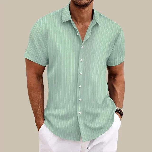 Valerio - Elegant Short-Sleeve Shirt for Men