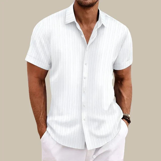 Valerio - Elegant Short-Sleeve Shirt for Men