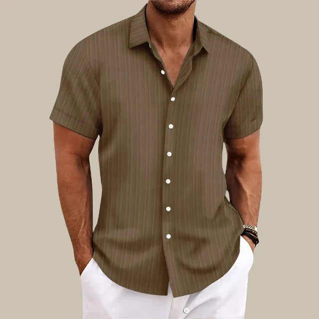 Valerio - Elegant Short-Sleeve Shirt for Men