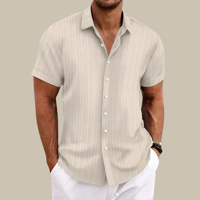 Valerio - Elegant Short-Sleeve Shirt for Men
