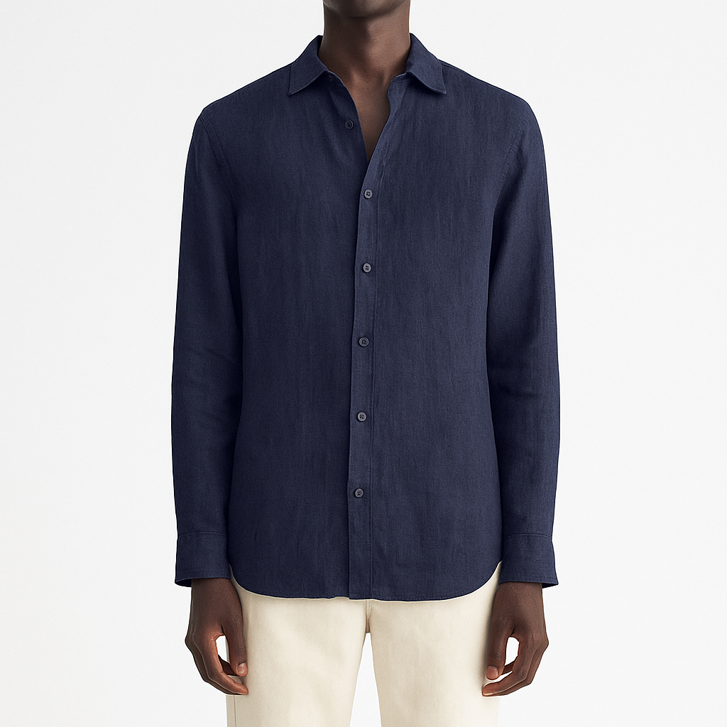 LUXEOUTFIT | Classic Linen Shirt