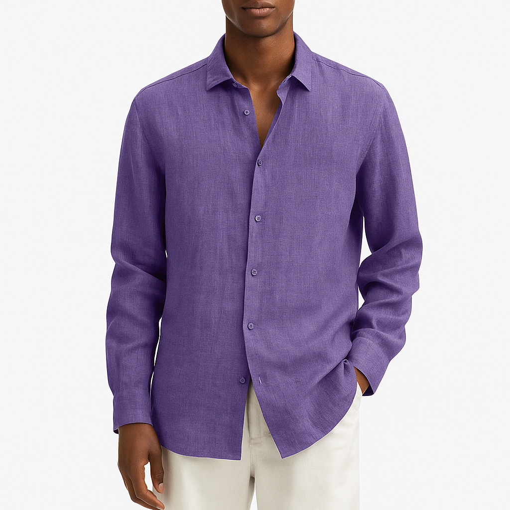 LUXEOUTFIT | Classic Linen Shirt
