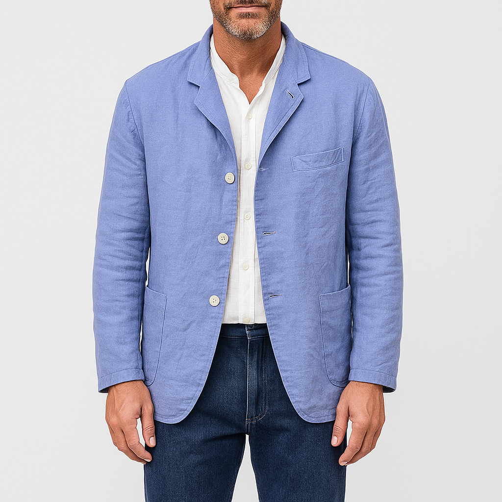LUXEOUTFIT | Linen Blazer Ease