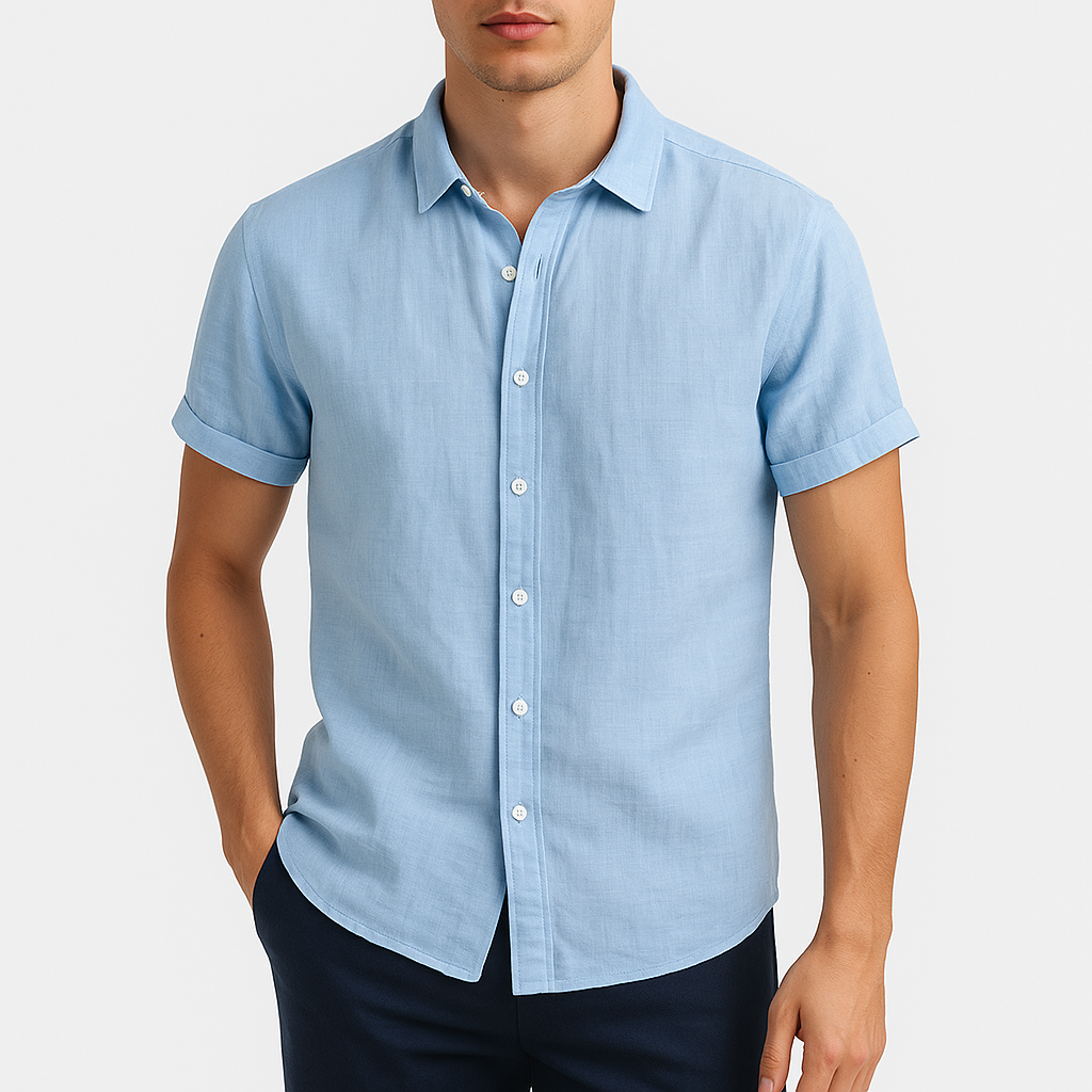 LUXEOUTFIT | Classic Linen Shirt