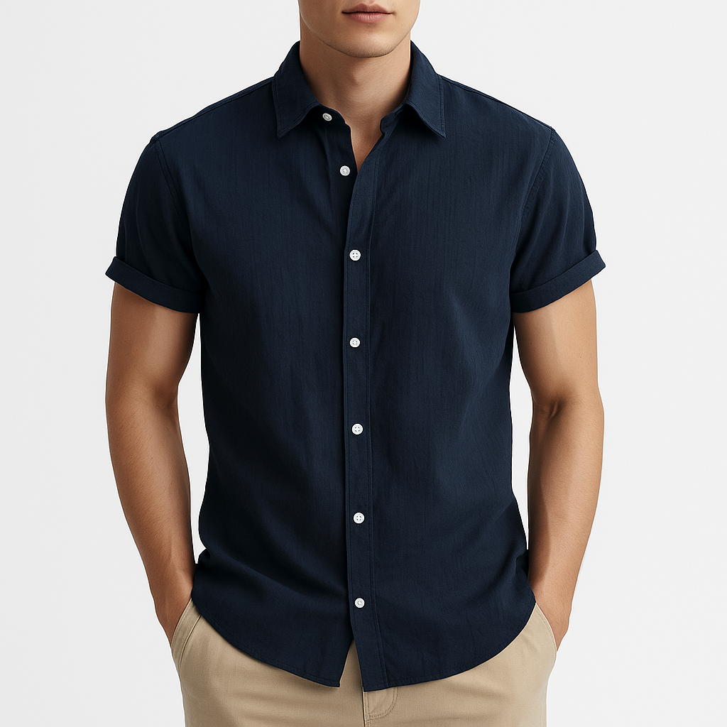LUXEOUTFIT | Classic Linen Shirt