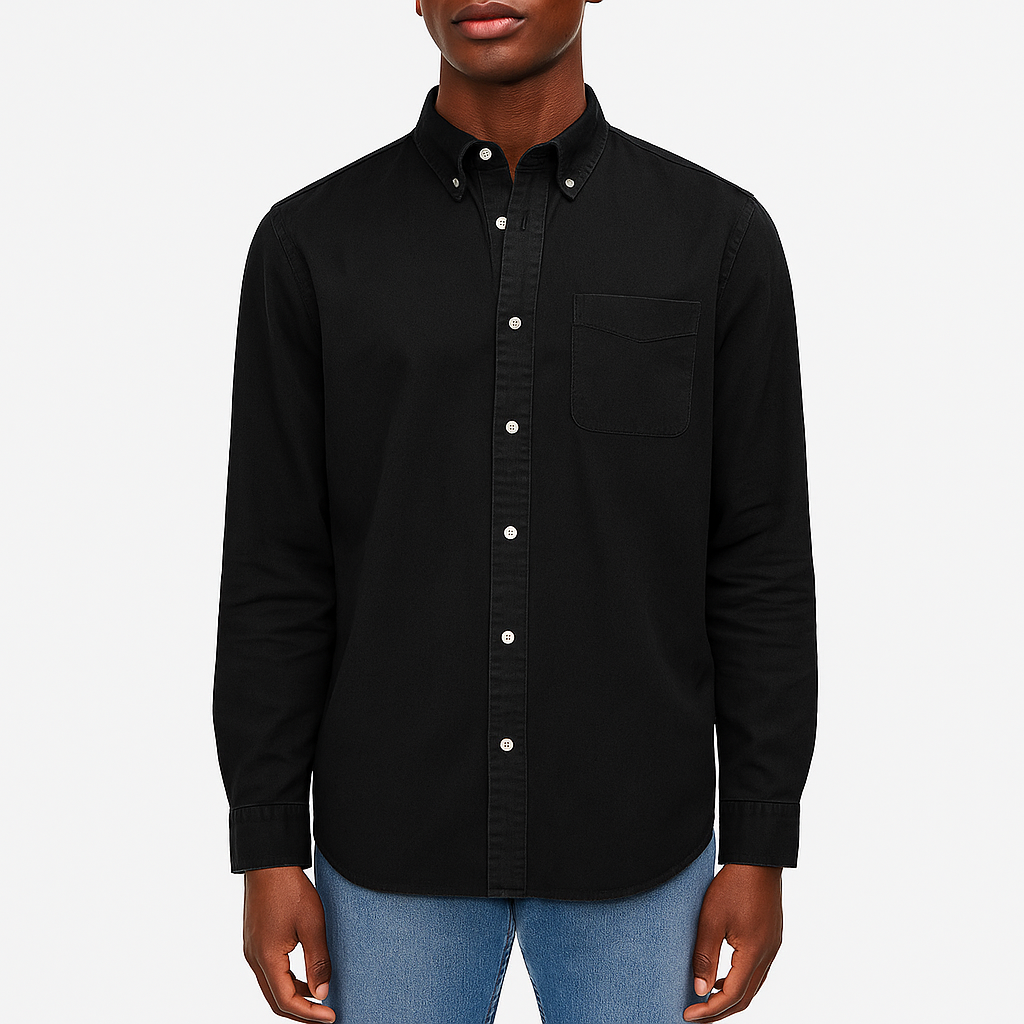 LUXEOUTFIT | Denim Button Shirt