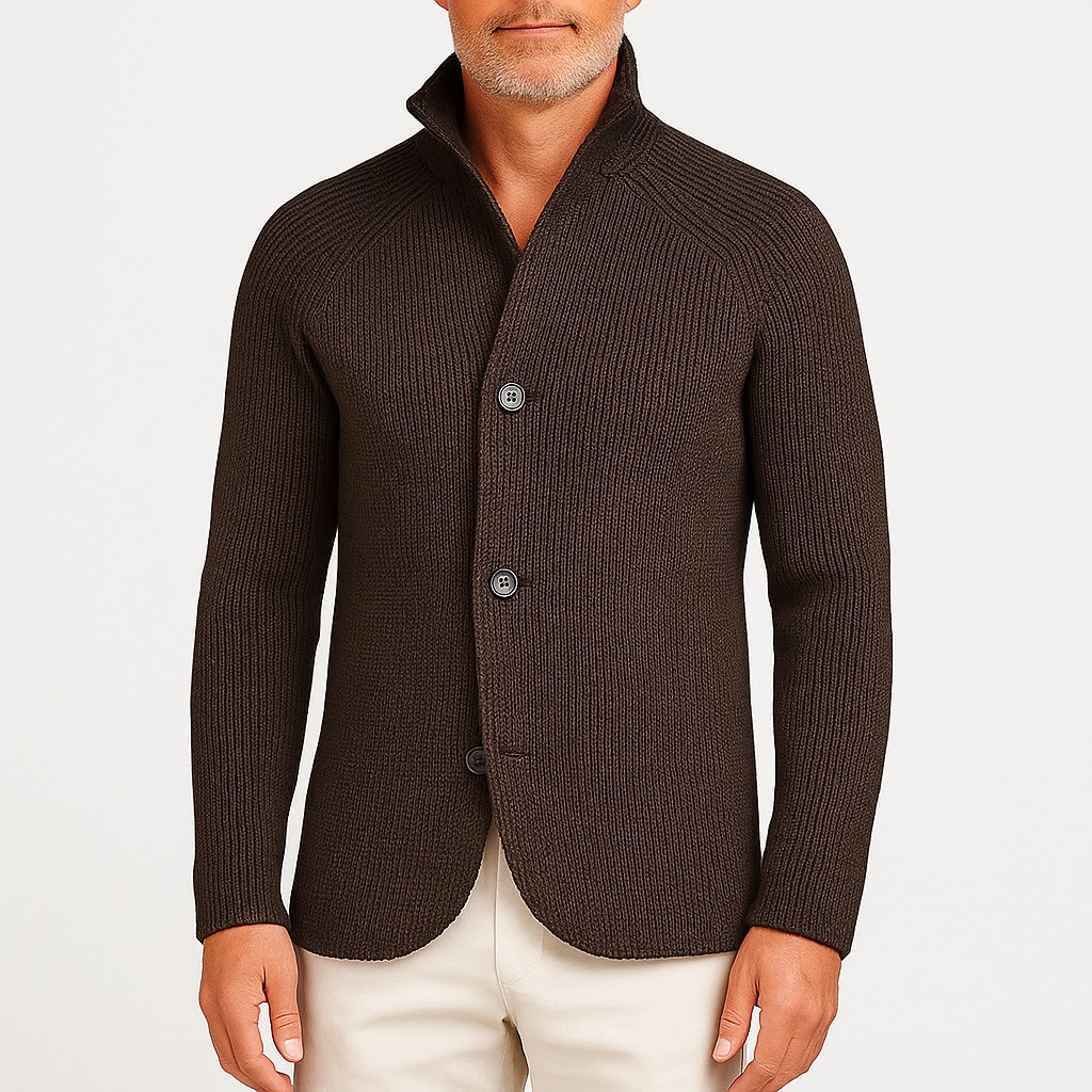 LUXEOUTFIT | Knit Button Cardigan