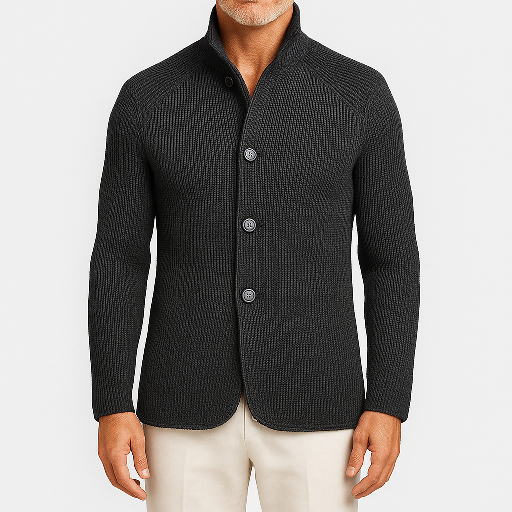 LUXEOUTFIT | Knit Button Cardigan