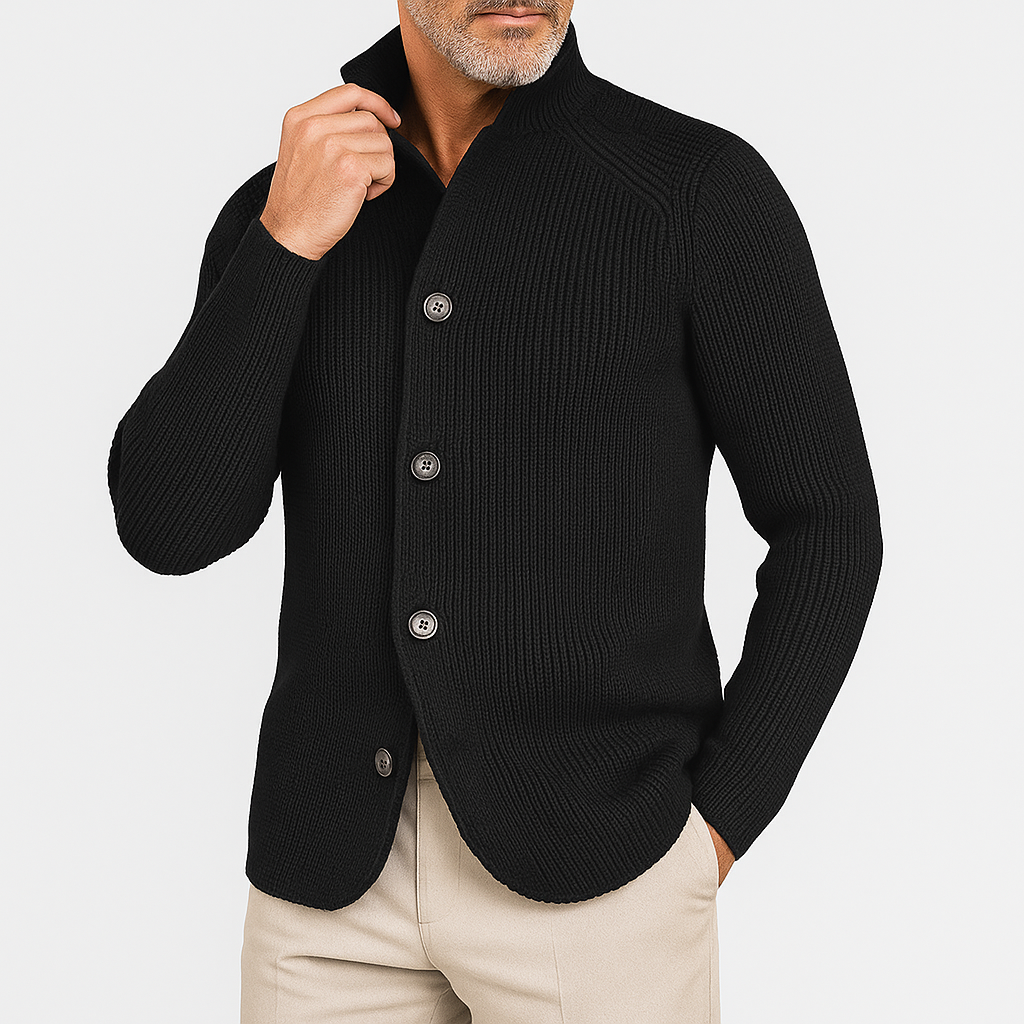 LUXEOUTFIT | Knit Button Cardigan