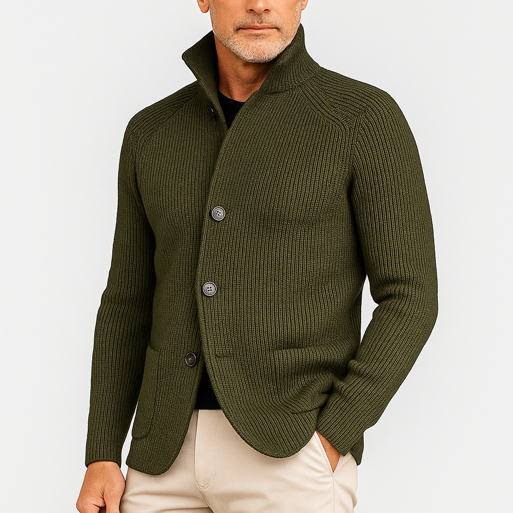 LUXEOUTFIT | Knit Button Cardigan