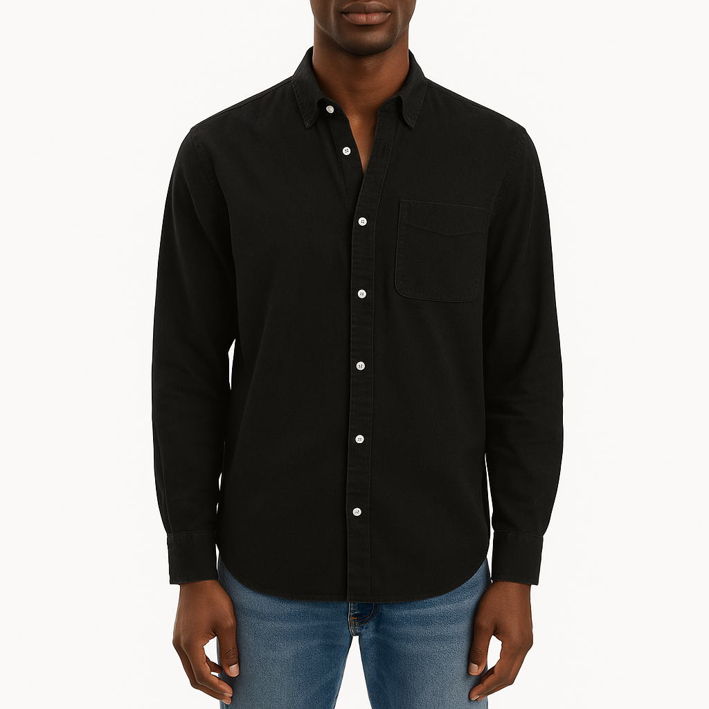LUXEOUTFIT | Cotton Button Shirt