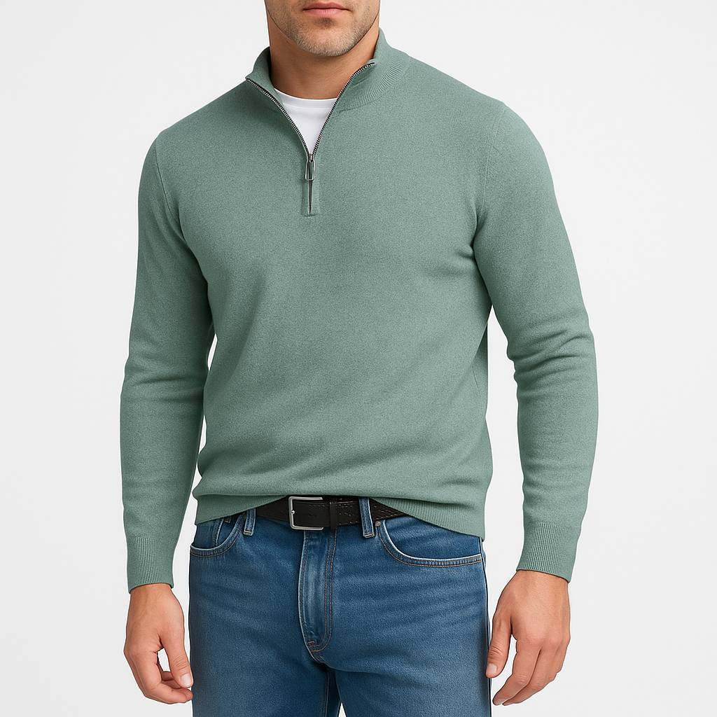 LUXEOUTFIT | Premium Zip Sweater