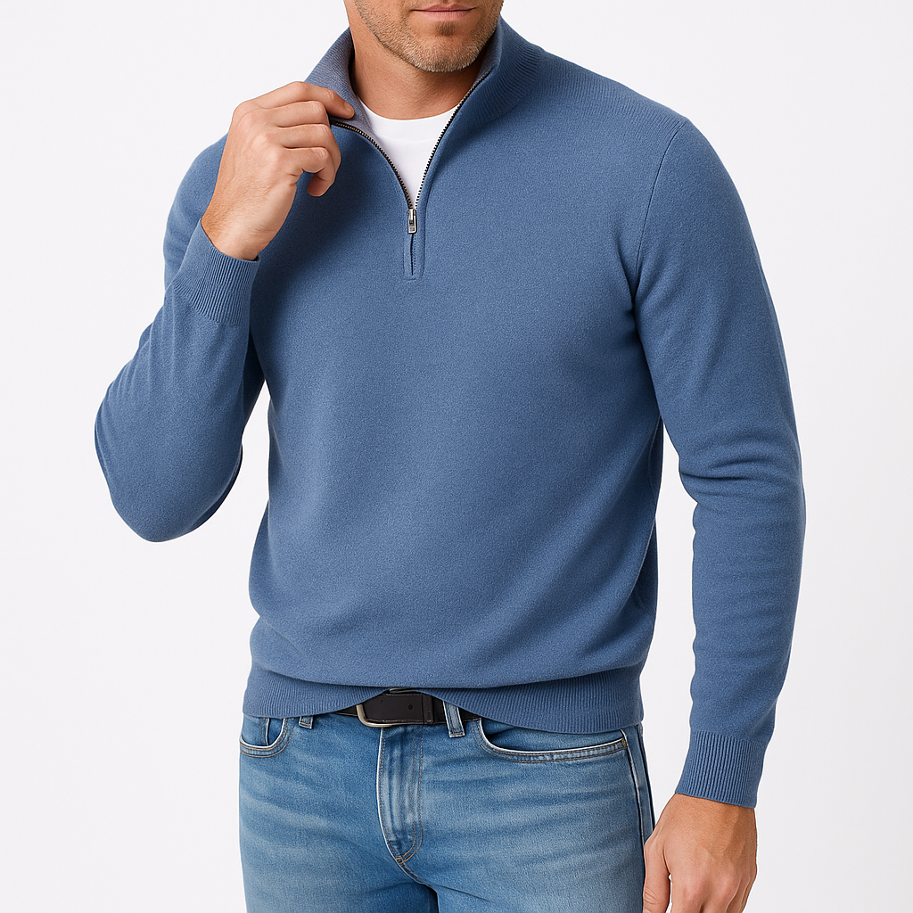 LUXEOUTFIT | Premium Zip Sweater