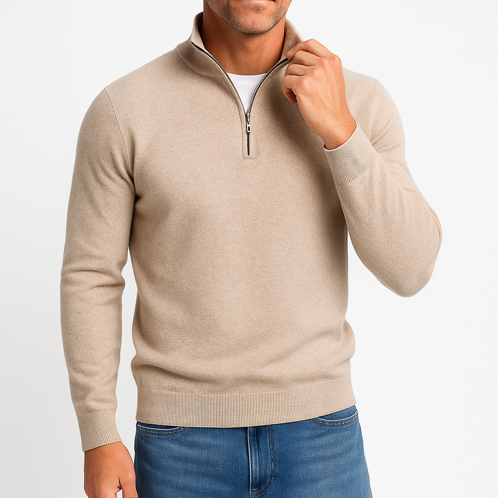 LUXEOUTFIT | Premium Zip Sweater