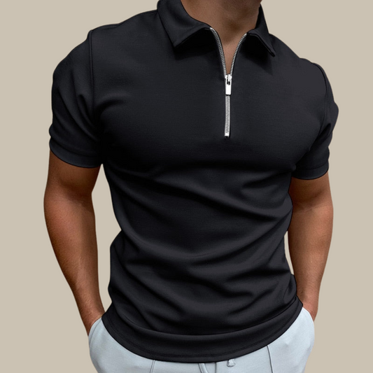 Marco - Polo premium elegant zip-up for men