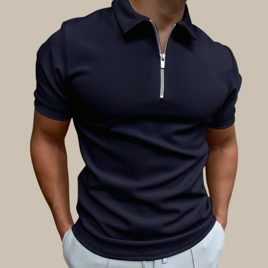 Marco - Polo premium elegant zip-up for men