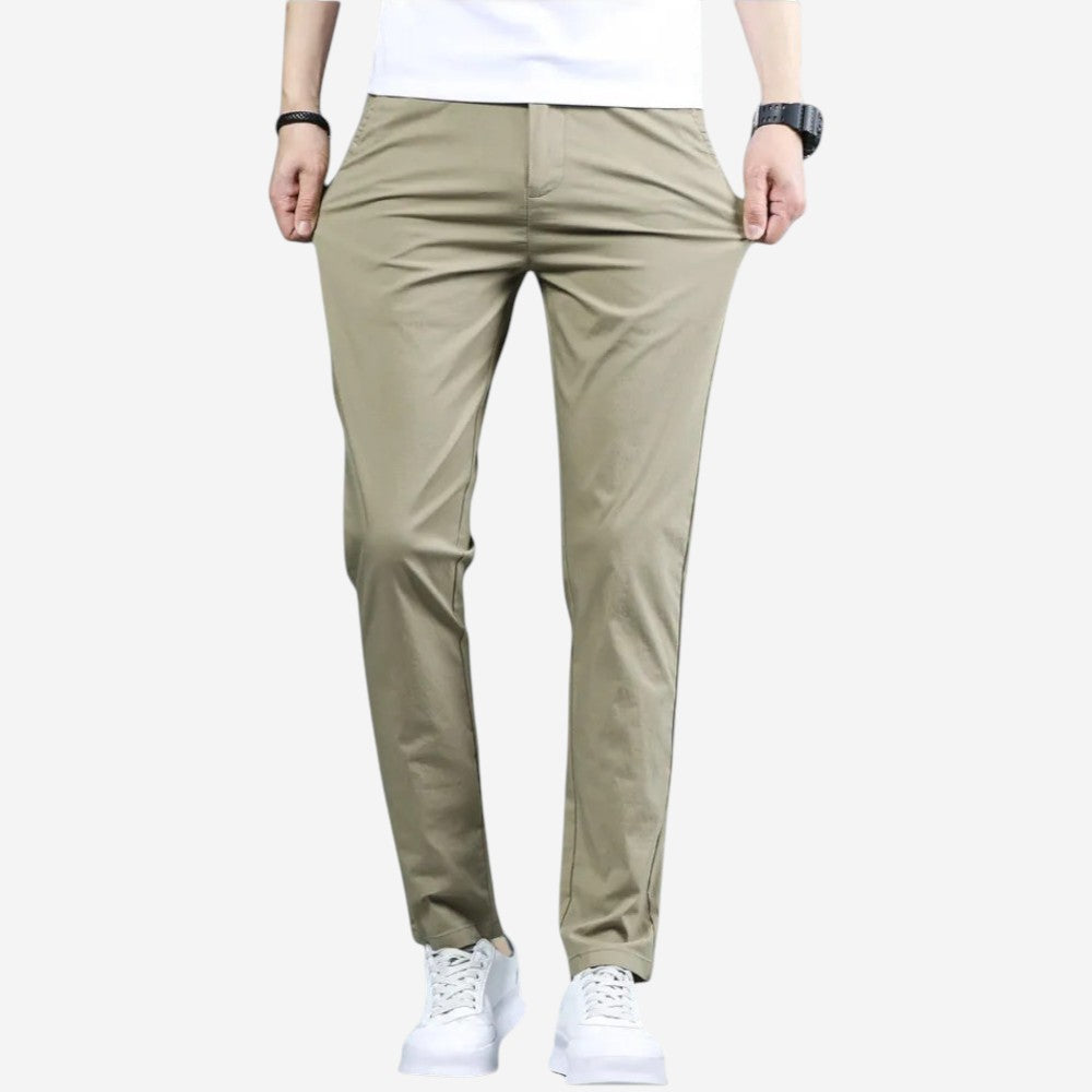 LUXEOUTFIT | Slim Work Trousers