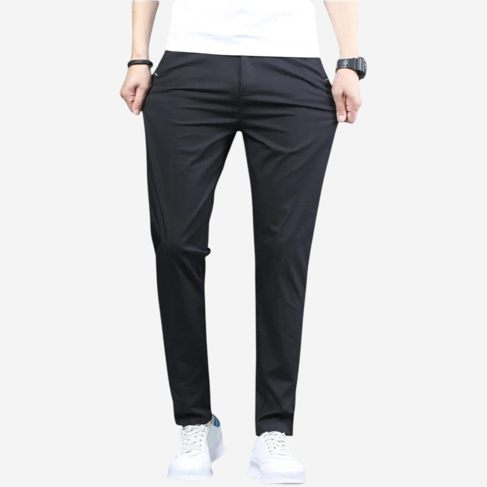 LUXEOUTFIT | Slim Work Trousers