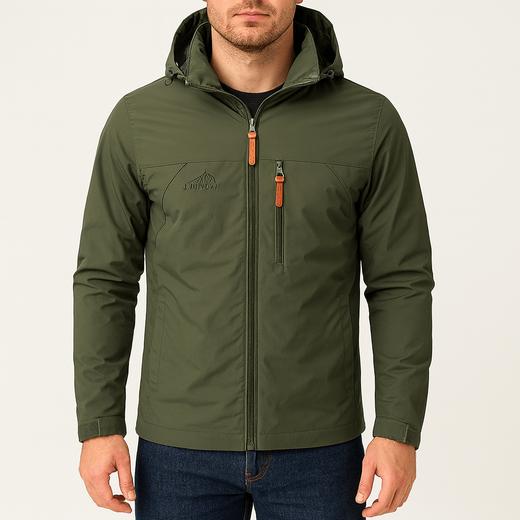 LUXEOUTFIT | Waterproof Hooded Rain Jacket