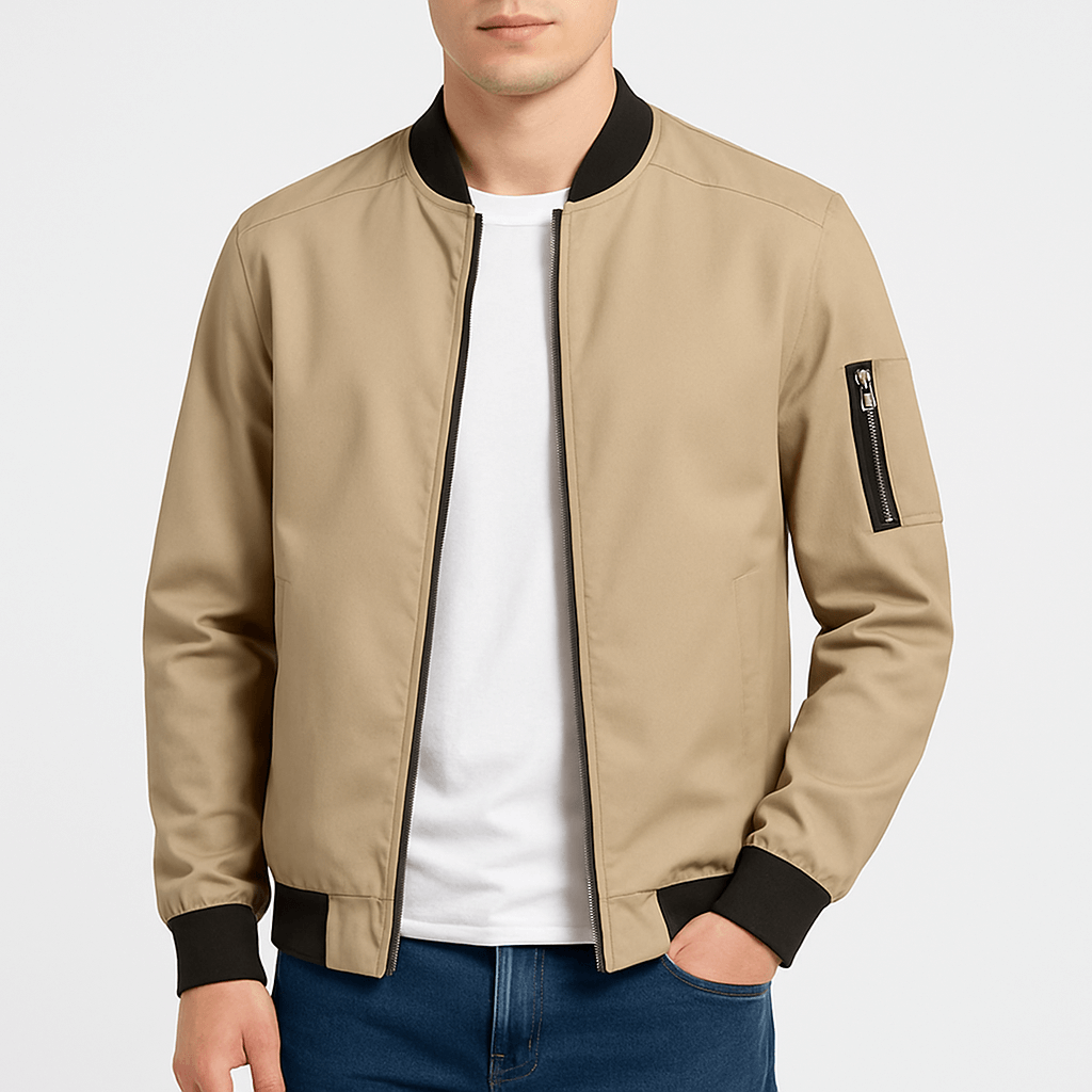 LUXEOUTFIT | Smooth Bomber Jacket