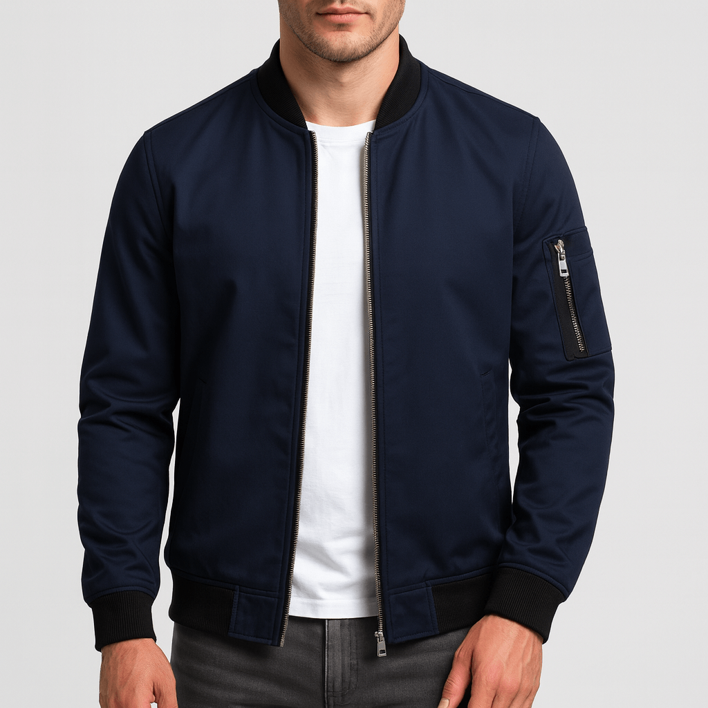 LUXEOUTFIT | Smooth Bomber Jacket