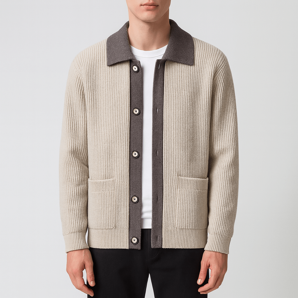 LUXEOUTFIT | Halberg Knit Jacket