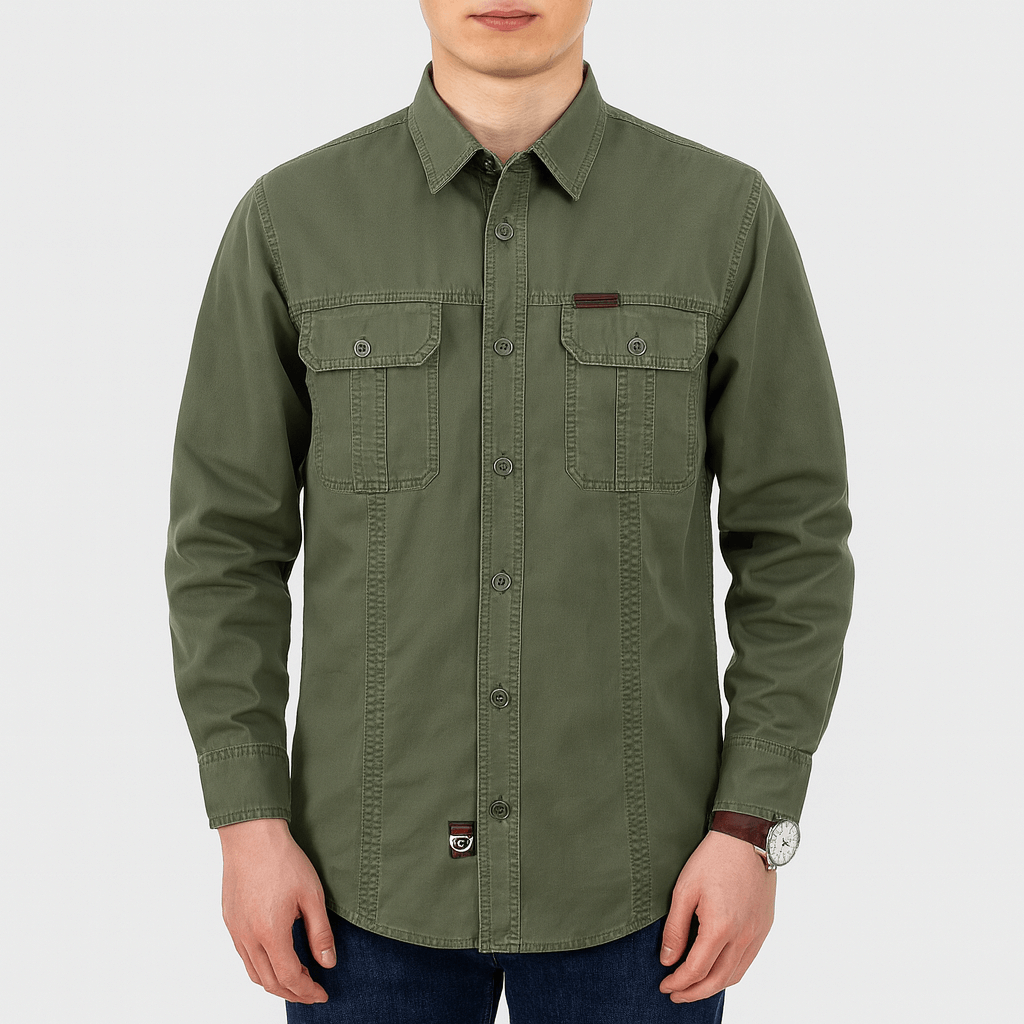 LUXEOUTFIT | Point Collar Shirt