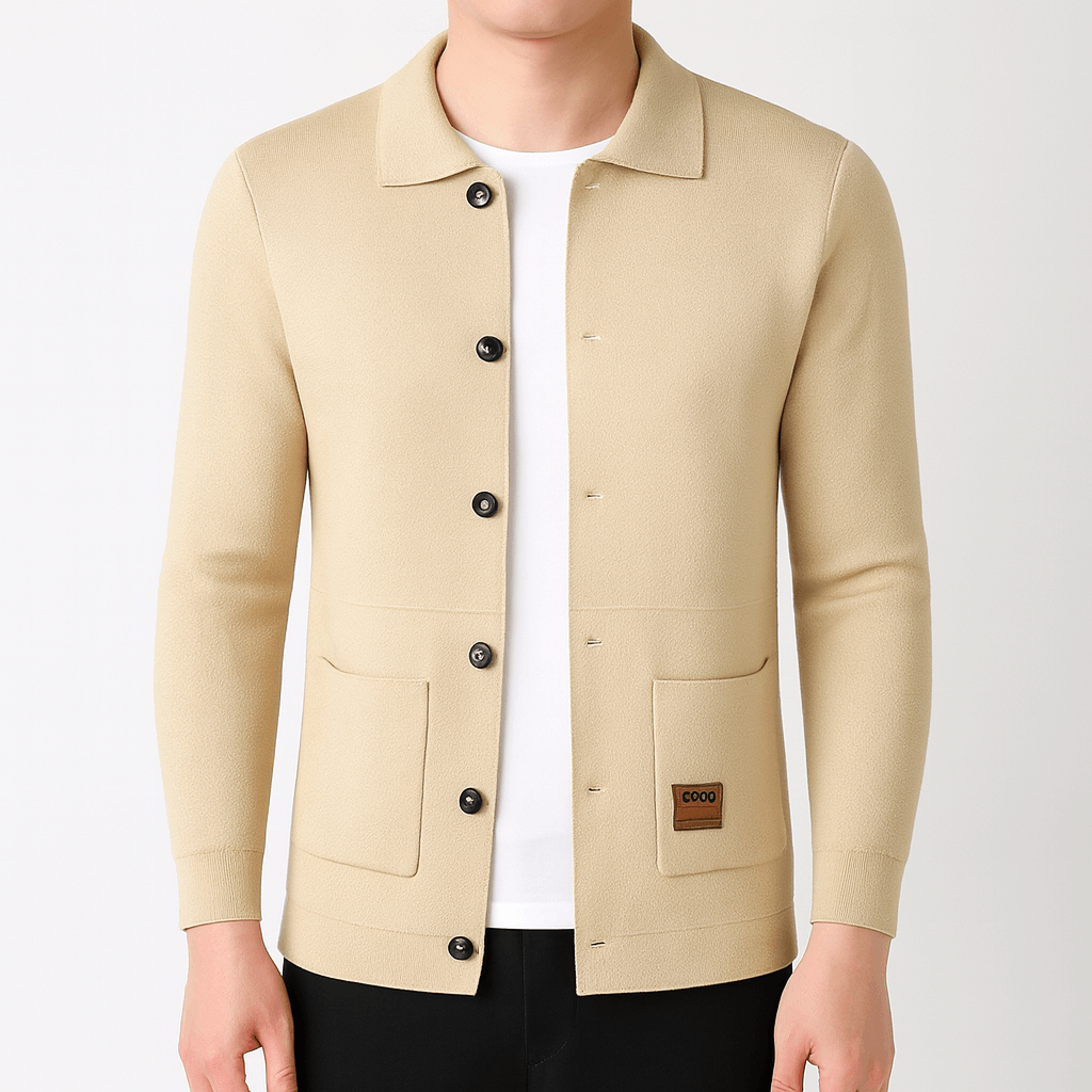 LUXEOUTFIT | Slim Collar Cardigan