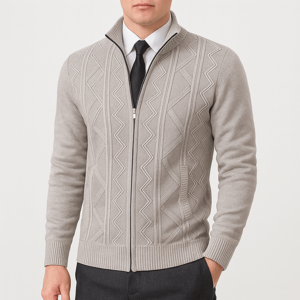 LUXEOUTFIT | Wool Knit Jacket