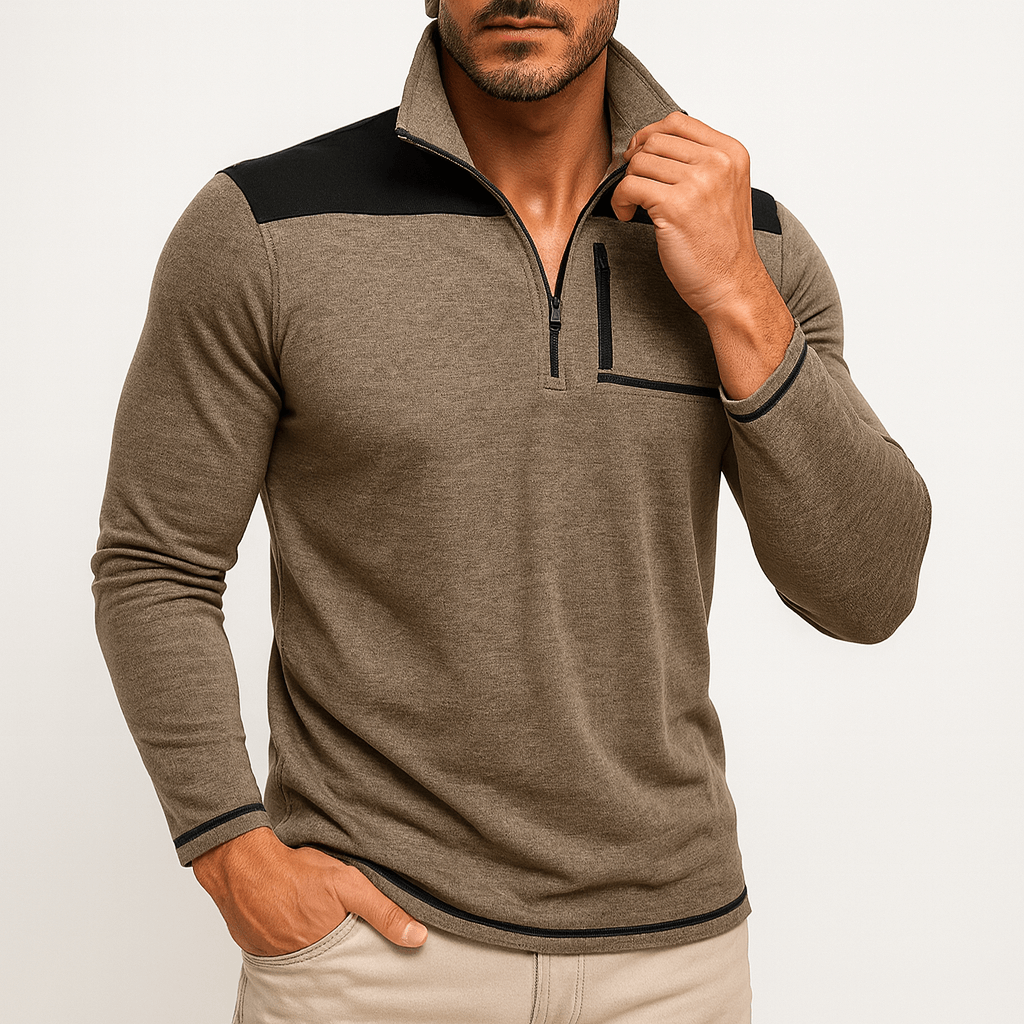 LUXEOUTFIT | Claudio Zip Shirt