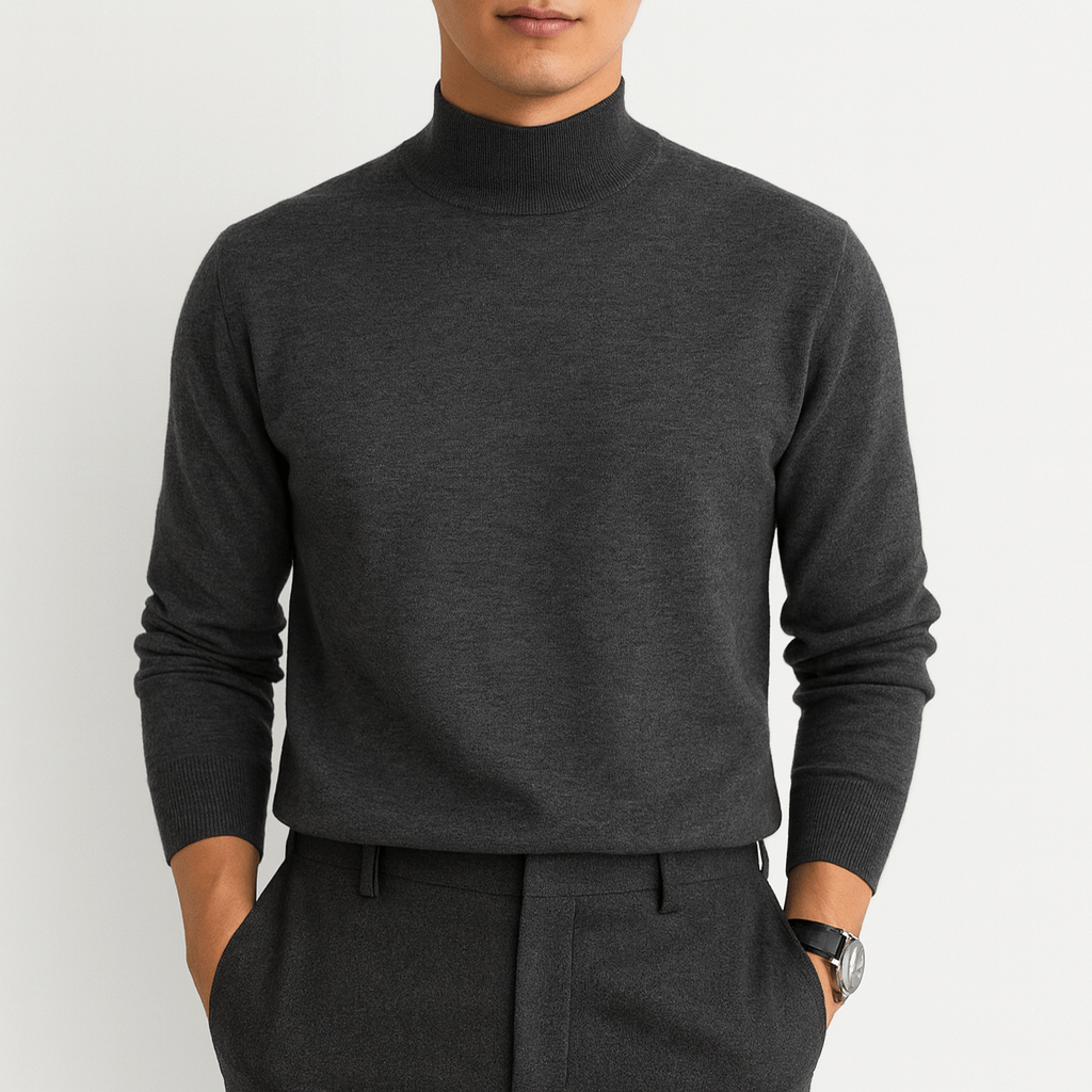LUXEOUTFIT | Cashmere Blend Turtleneck Sweater