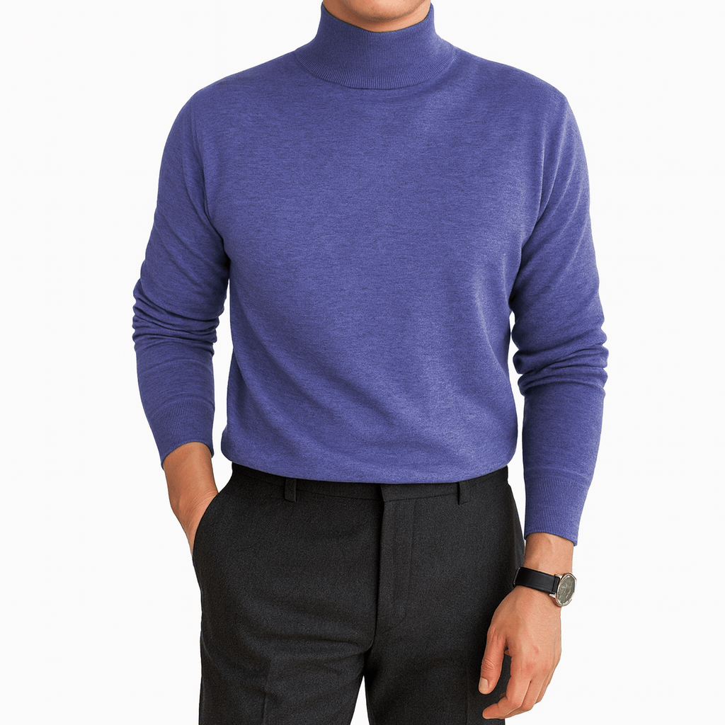 LUXEOUTFIT | Cashmere Blend Turtleneck Sweater