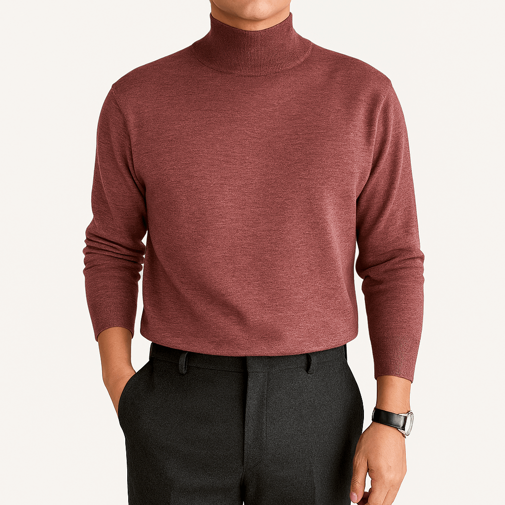 LUXEOUTFIT | Cashmere Blend Turtleneck Sweater