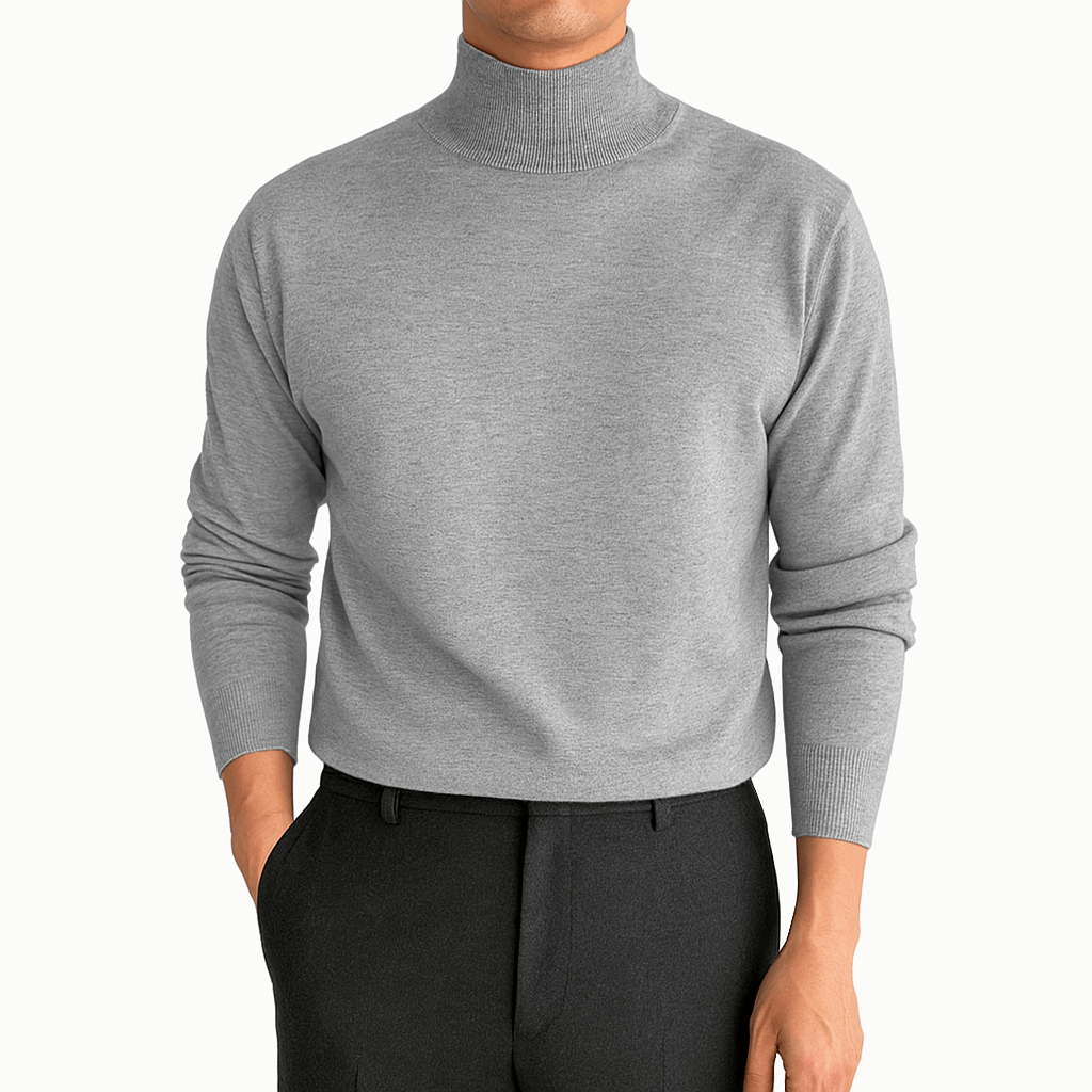 LUXEOUTFIT | Cashmere Blend Turtleneck Sweater