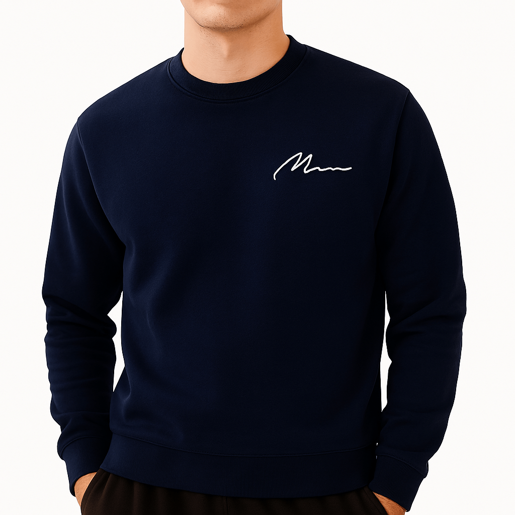 LUXEOUTFIT | Fleece-Lined Sweatshirt