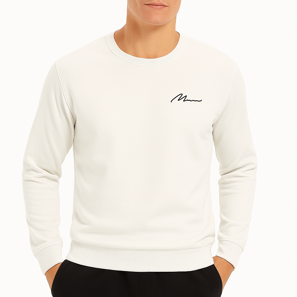 LUXEOUTFIT | Fleece-Lined Sweatshirt