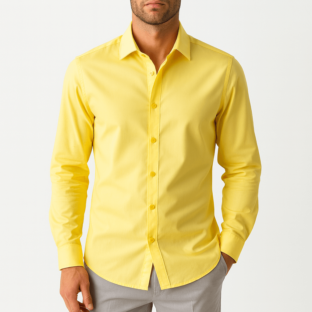 LUXEOUTFIT | Long Sleeve Button-Down Shirt