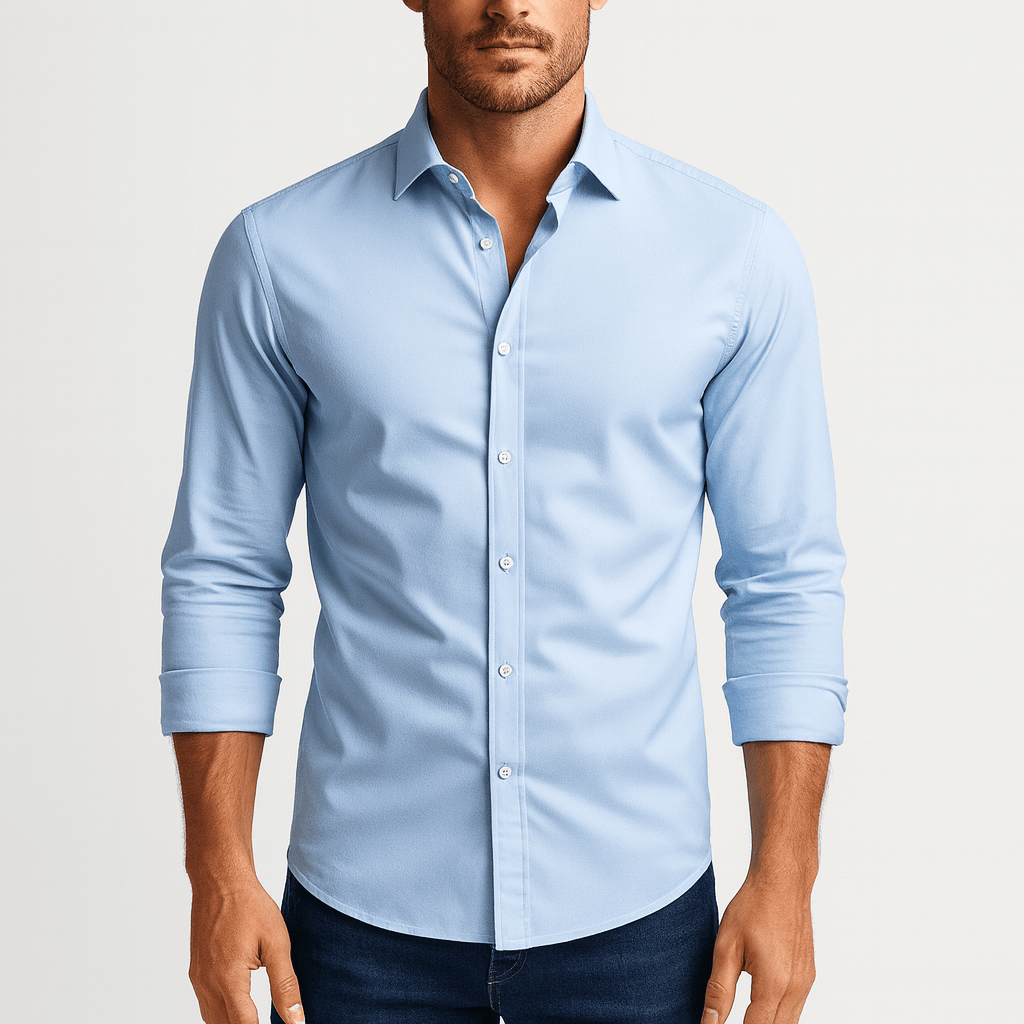 LUXEOUTFIT | Long Sleeve Button-Down Shirt