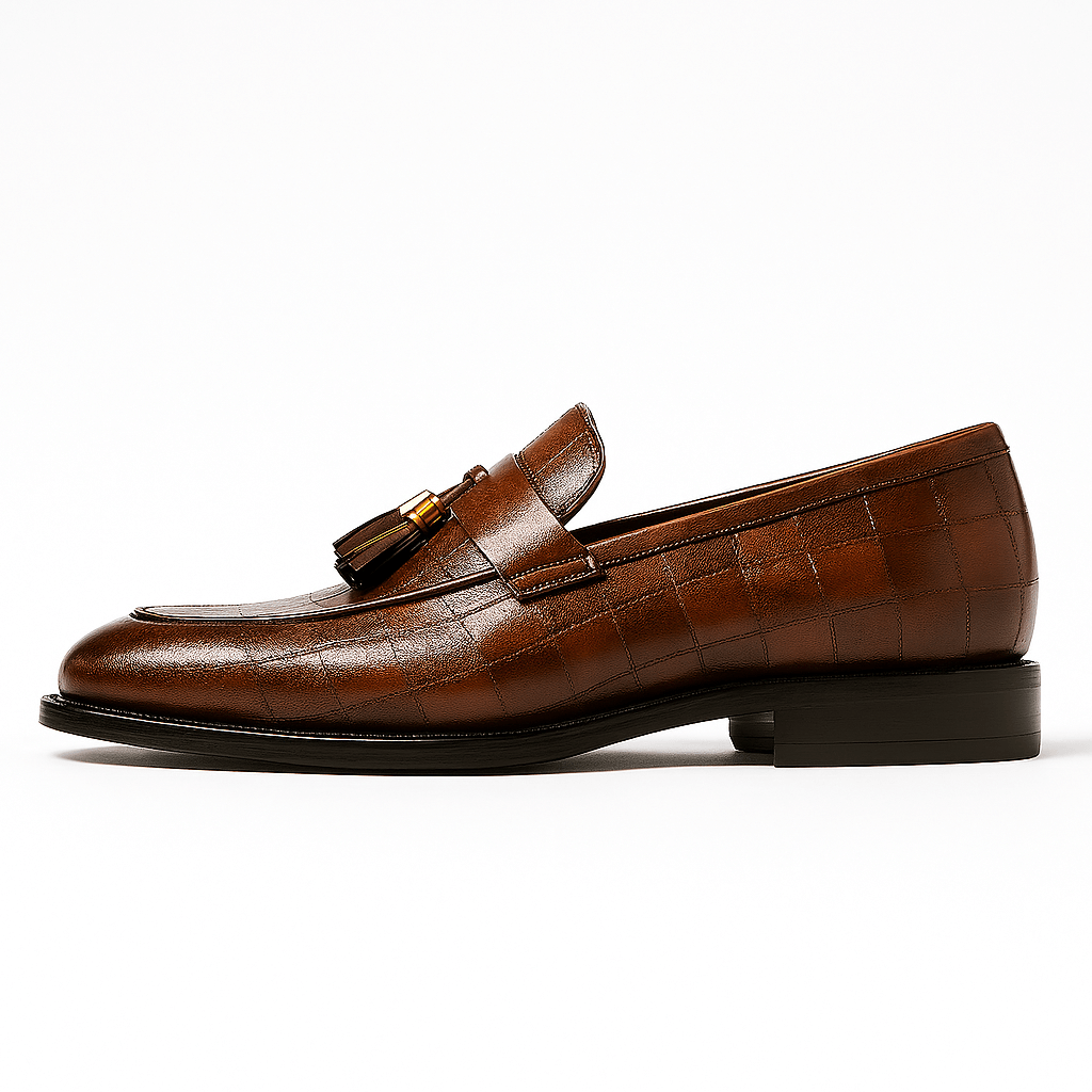 Giviny | Tassel Slip-On Vegan Loafers