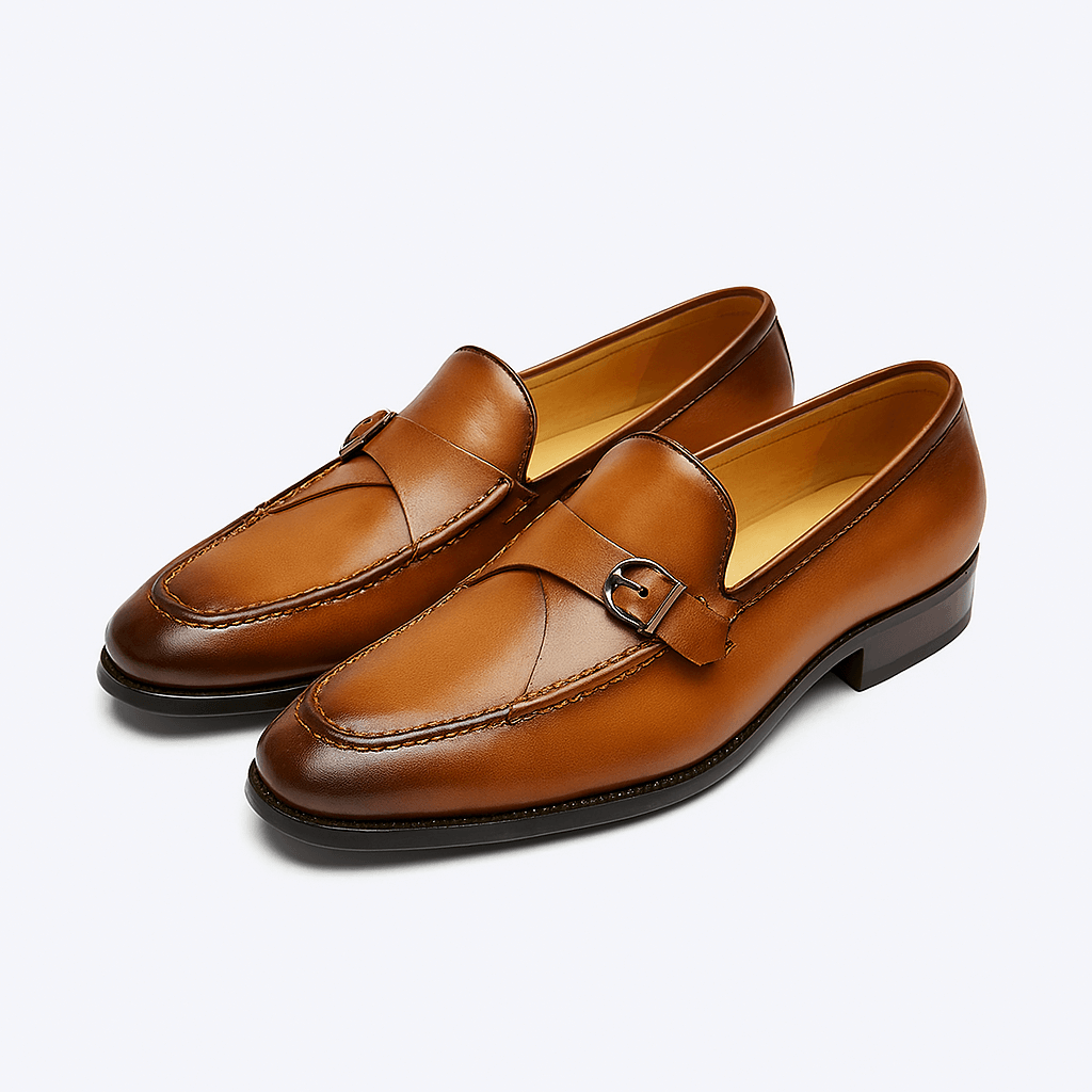 Giviny | Buckled Vegan Loafers