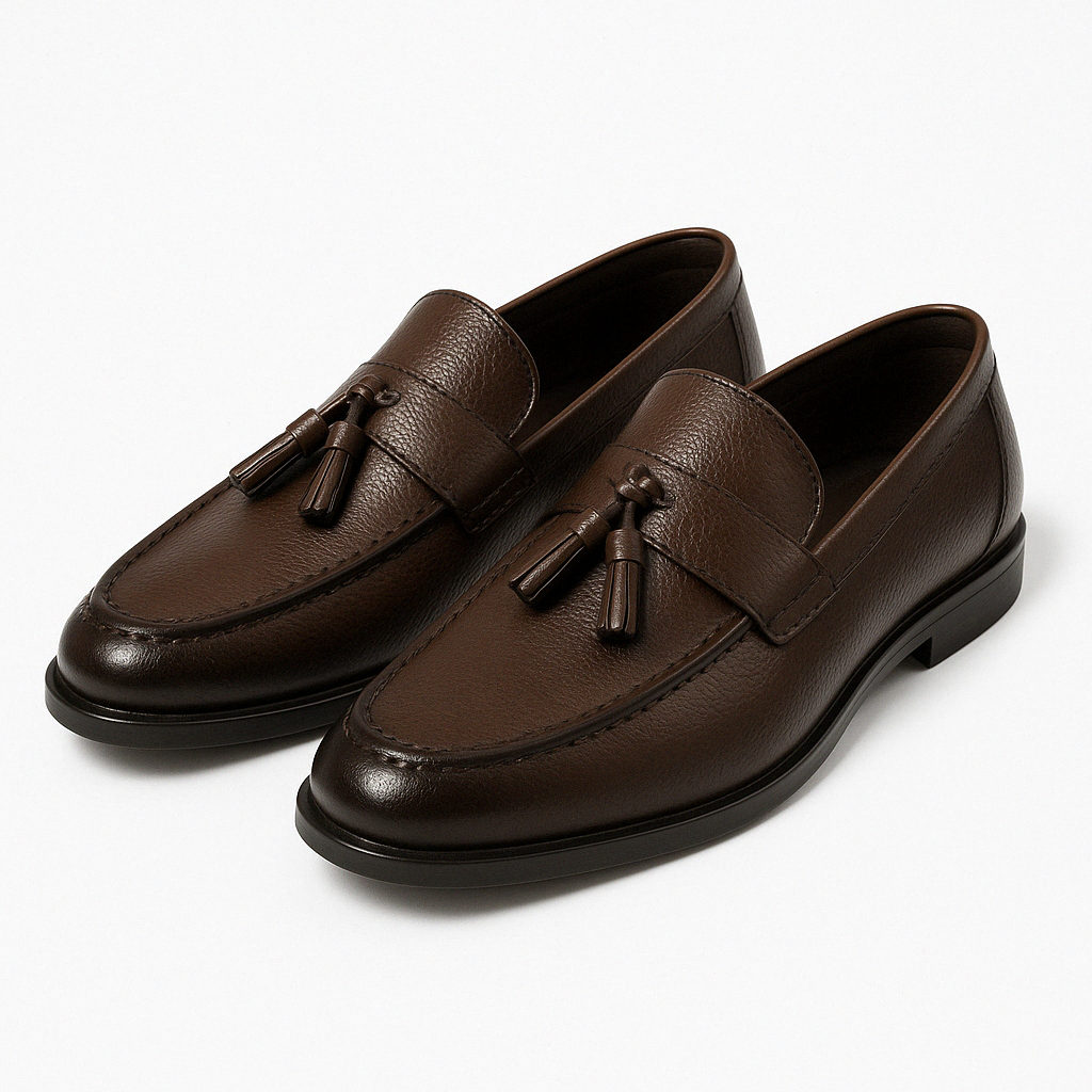 Giviny | Relaxed Leather Loafers